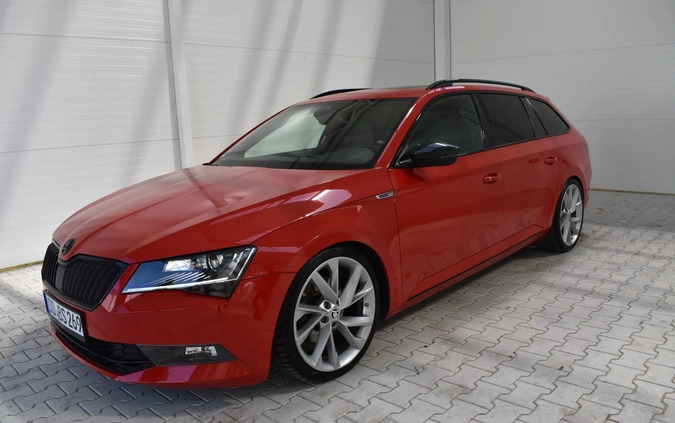 Skoda Superb cena 87900 przebieg: 137000, rok produkcji 2016 z Gorlice małe 742